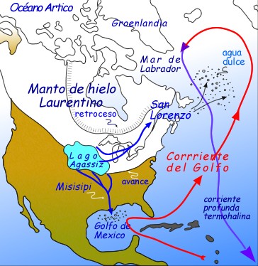 La Corrente del Golfo e la sua controparte fredda