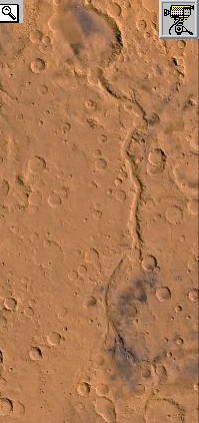 Foto della Ma'adim Vallis, del cratere Gusev e filmato della NASA ottenuto assemblando le immagini del cratere prese dalla sonda Spirit.