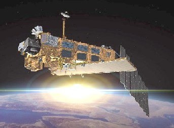 Disegno che riproduce Envisat (ESA)