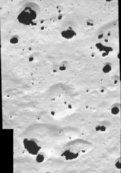 Dettaglio della zona di transizione tra i due emisferi