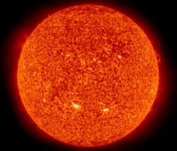 Il Sole senza macchie fotografato dalla sonda SOHO il 23 giugno 2009