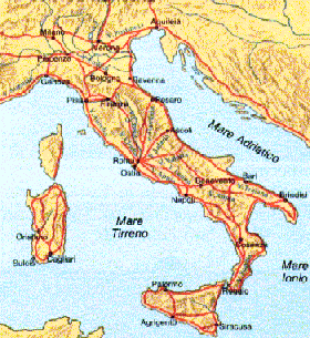 Le strade costruite dai romani