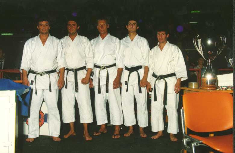 Campionati Regionali 1990: Aristidi, Ferraro, Balzarro, Pasquini, Leto 