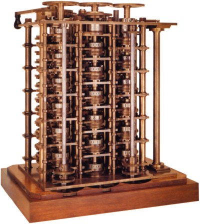 Difference Engine by Babbage 