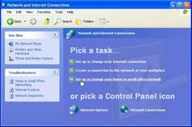 Windows XP net wizard